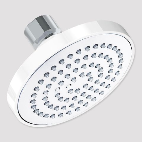 Streamjet Shower Rose - White/Chrome