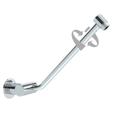 Clicklock Orbital Shower Arm Chrome - 12L/min