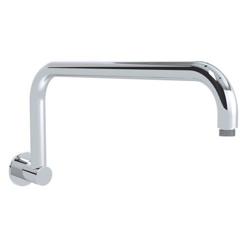 Crane Neck Shower Arm 140mm - Chrome