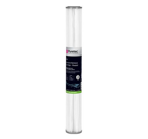 Pleated Sediment Filter,  1 micron,  10"x 2-1/2