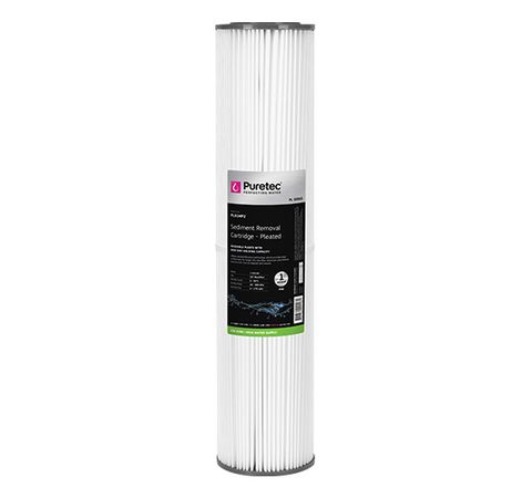 Pleated Sediment Maxi Plus Cartridge, 20inch, 1um