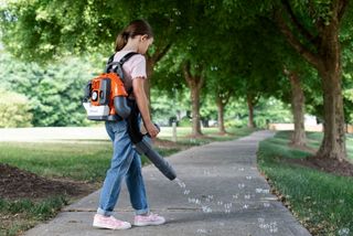 Toy Backpack Bubble Blower