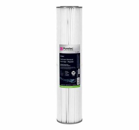 Filter Cartridge, Sediment 50mic 20" Pleated