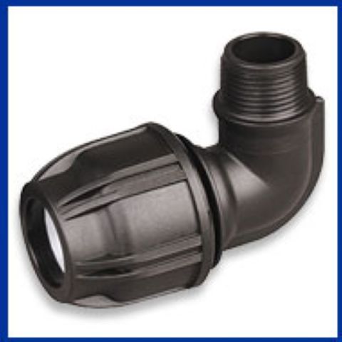 25mm x 1" Male Threaded Elbow