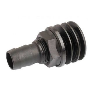 40mm Hansen Male Tank Fitting Black