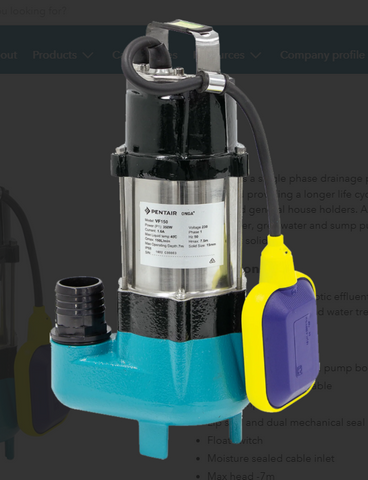 VF150 Sub Pump
