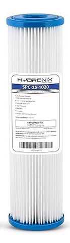 10 x 2-1/2" Pleated 20 Micron Nominal