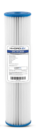 20 x 4-1/2" Pleated 20 Micron Nominal