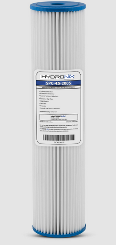 20 x 4-1/2" Pleated 5 Micron Nominal