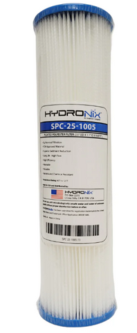 10 x 2-1/2" Pleated 5 Micron Nominal