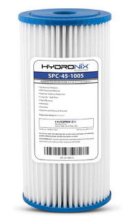 10 x 4-1/2" Pleated 5 Micron Nominal