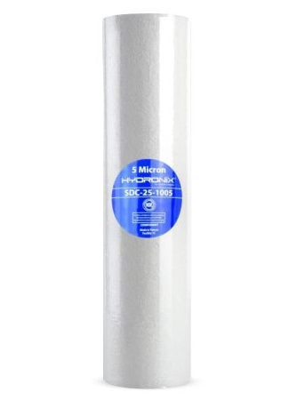 10 x 2 1/2" Polyspun 5 Micron Nominal