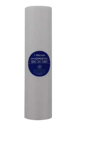 10 x 2 1/2" Polyspun 1 Micron Nominal