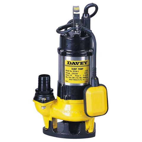 DAVEY D25VA Vortex Sump Pump