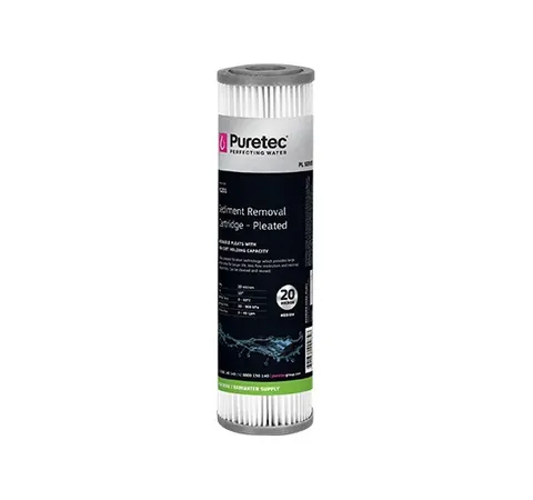 Puretec PL201 Pleated Sediment cartridge 10x2.5" 20 micron