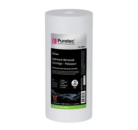 Puretec PX01MP1 Polyspun Sediment Cartridge 10x4.5" 1 micron