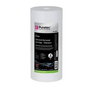 Puretec PX01MP1 Polyspun Sediment Cartridge 10x4.5" 1 micron