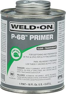 Weld-On P68C Clear Primer   237ml