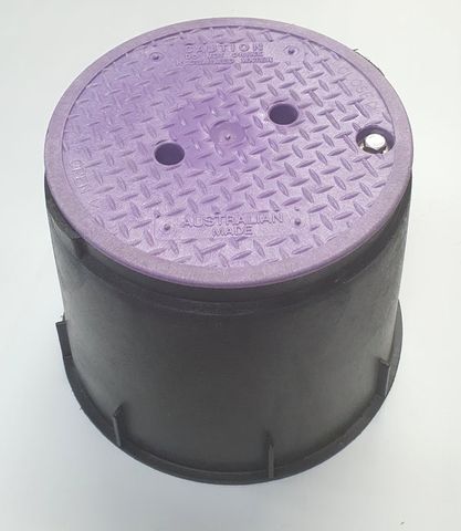 HR Circular Valve box 250mm Rec Water