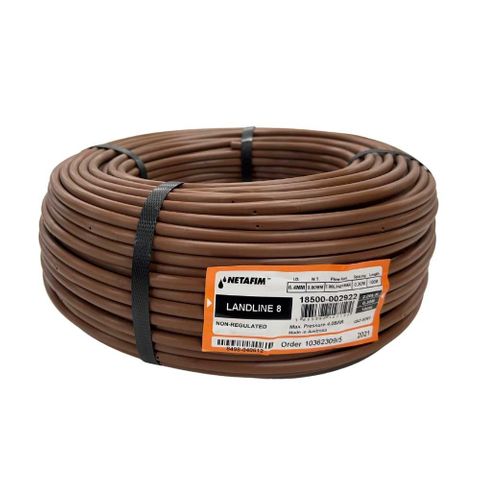 NETAFIM Miniscape 8mm 2lph 15cm Spacing x 50m