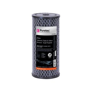 Puretec DP10MP1 Dual Purpose Carbon Cartridge 10x4.5" 10 micron