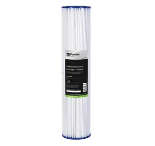 Puretec Basic PP05LD2 Pleated Sediment Cartridge 20x4.5" 5 micron