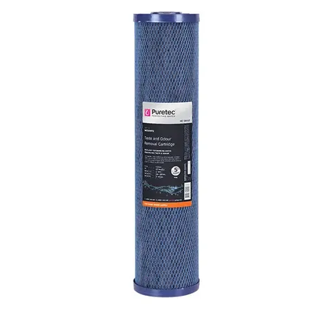 Puretec MC05MP2 Moulded Carbon Cartridge 20x4.5" 5 micron