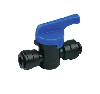 Puretec Kwik Connect Shutoff Valve 12mm Tube