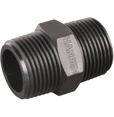 BSP POLY NIPPLE 3 (1/8"BSP) Hansen