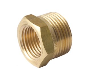 DR Brass Bush 20mm (3/4") x 15mm (1/2")