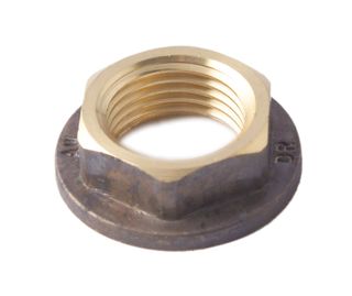 DR Brass Flanged Back Nut 15mm (1/2")