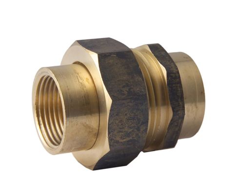 DR Brass Barrel Union F/F 15mm (1/2")