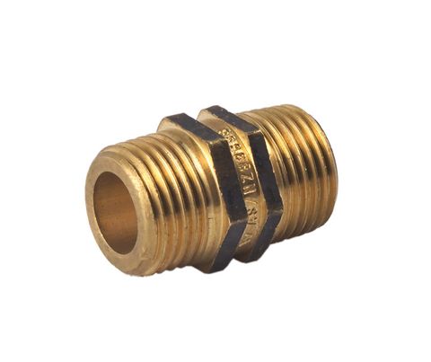 DR Brass Nipple 10mm (3/8")