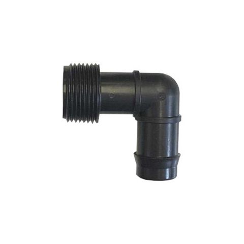 LDPE Threaded Elbow 19mm x 20mm MI