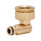 NETA Brass Universal Swivel Tap Adaptor 12mm