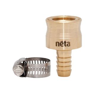 NETA Brass Hose Connector 12mm with Barb