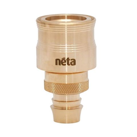 NETA Brass Screw Hose Connector 18mm