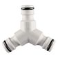 NETA Plastic 3-End Hose Coupler 12mm