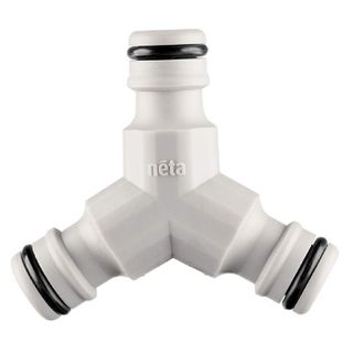 NETA Plastic 3-End Hose Coupler 12mm