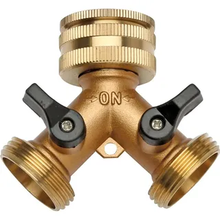 SunMate Brass 2 Outlet Tap Manifold 25mm