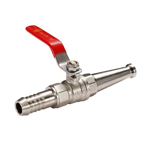 Brass Ball Valve Nozzle - 20mm Hose