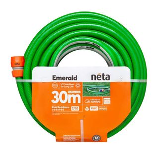 NETA 18mm x 30m Emerald Hose Plastic Fitted