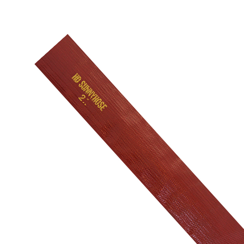 Sunny Brick Red Layflat Hose H/Duty 38mm (cut/m)