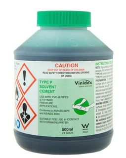 Vinidex Green Solvent Cement Type P 125ml