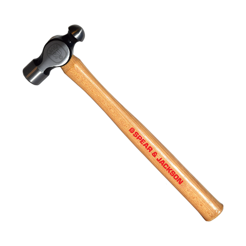 S&J Hammer Ball Pein Timber Handle 340g