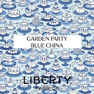 GARDEN PARTY - BLUE CHINA