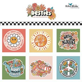 BESTIES STICKERS - JANUARY 2025