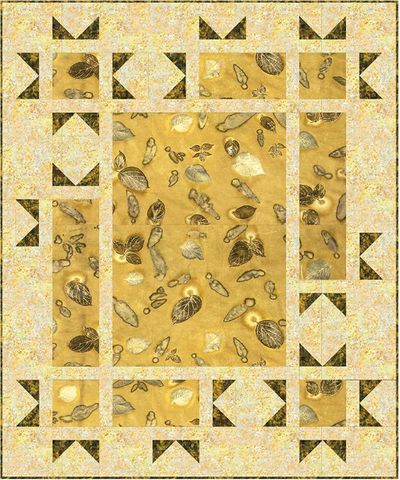 EXPRESS YOURSELF! BOTANICALS STARLIGHT QUILT KIT