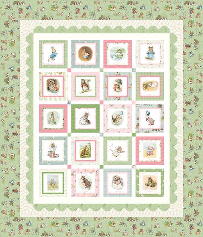 PETER RABBIT & FRIENDS QUILT STORE DISPLAY