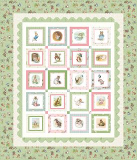 PETER RABBIT & FRIENDS QUILT STORE DISPLAY